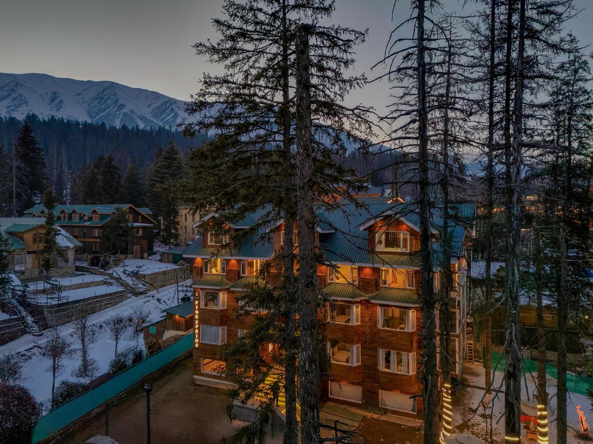Hotel Pine Spring Гульмарг Екстер'єр фото